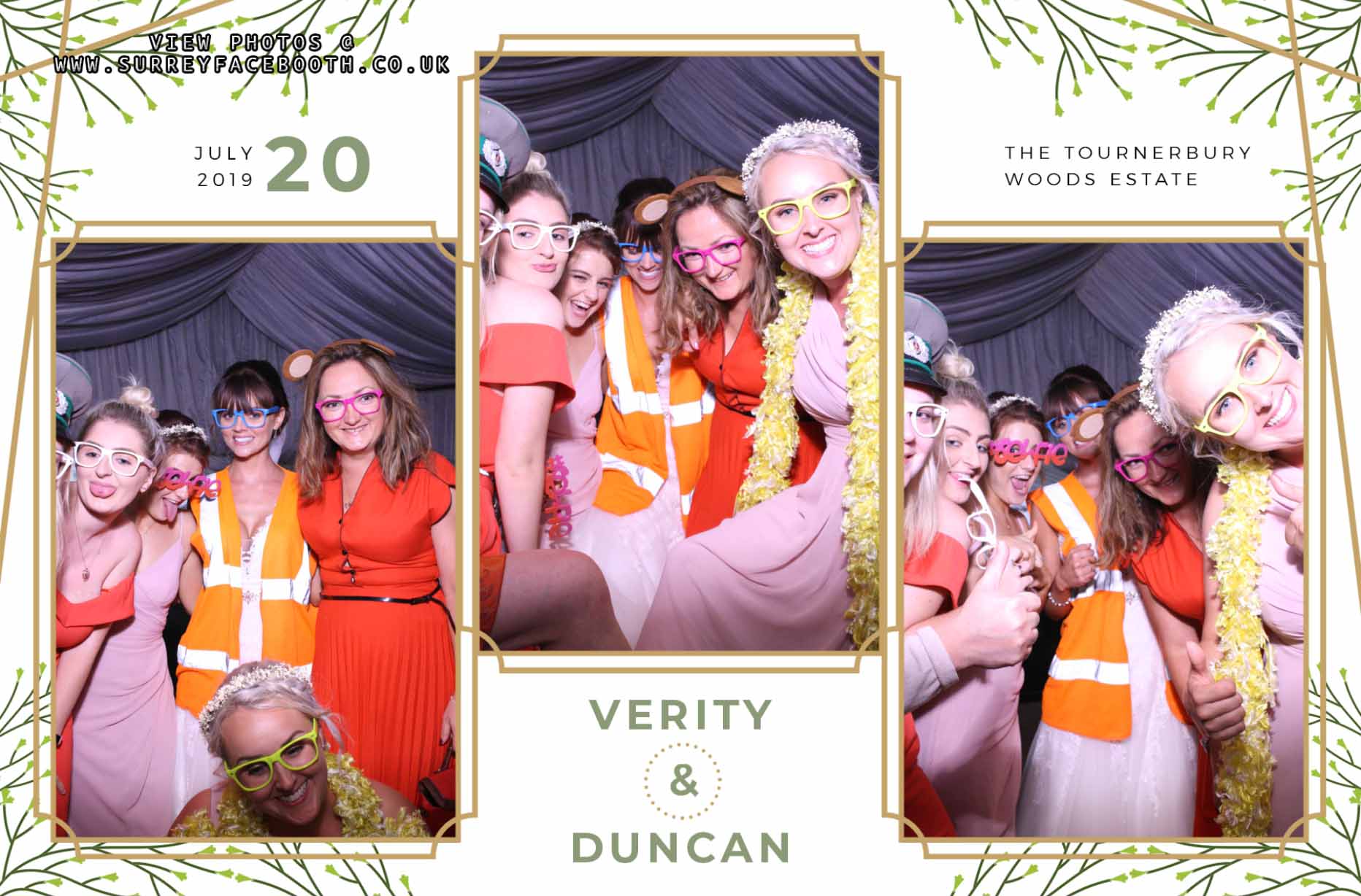 Verity and Duncan's Wedding  | View more photos from the event at galleries.surreyfacebooth.co.uk/u/Surrey-FaceBooth/Verity-and-Duncans-Wedding